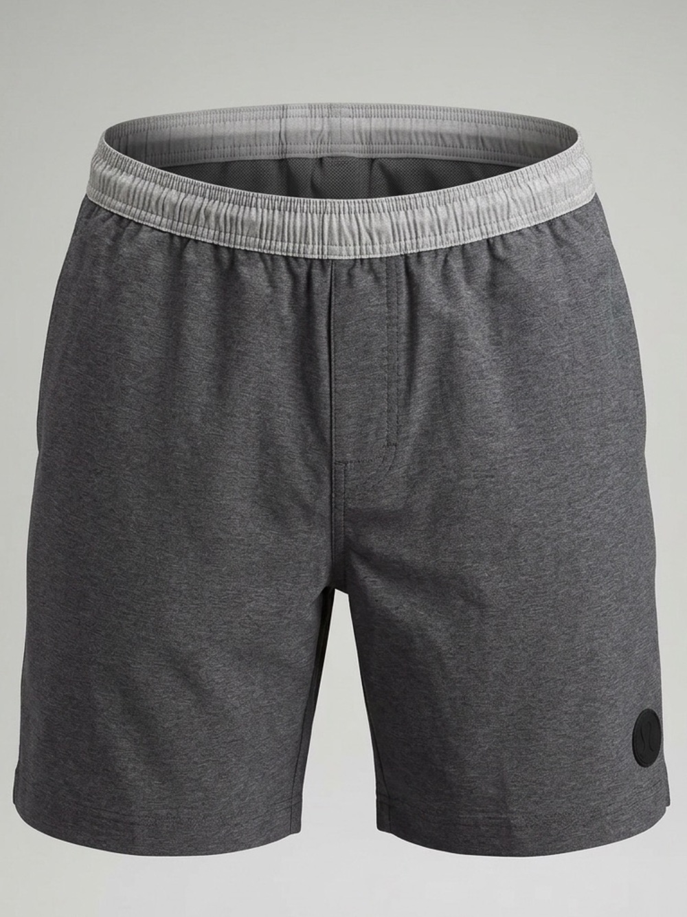 Chubbies Charcoal Gray Elastic-Waist Hybrid Shorts